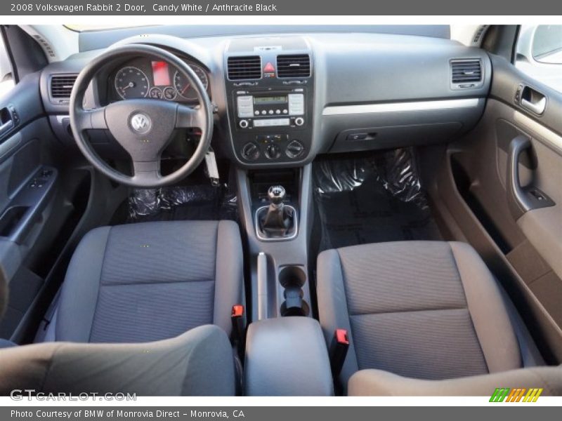 Candy White / Anthracite Black 2008 Volkswagen Rabbit 2 Door