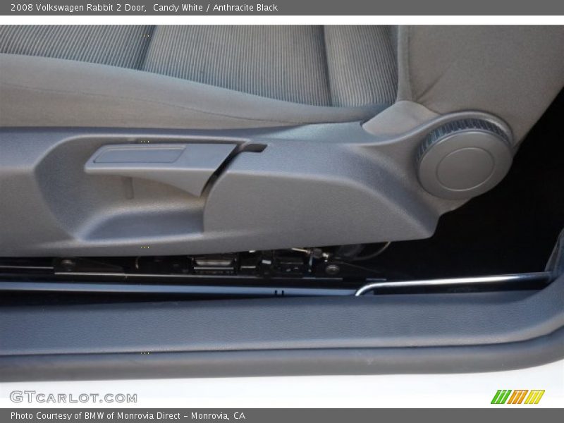 Candy White / Anthracite Black 2008 Volkswagen Rabbit 2 Door
