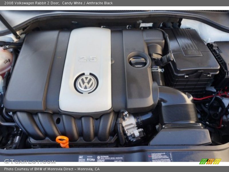 Candy White / Anthracite Black 2008 Volkswagen Rabbit 2 Door