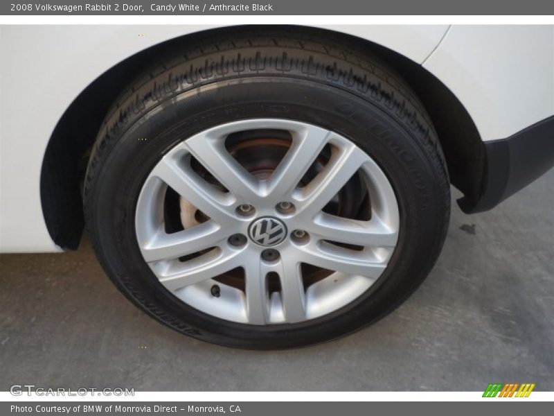 Candy White / Anthracite Black 2008 Volkswagen Rabbit 2 Door