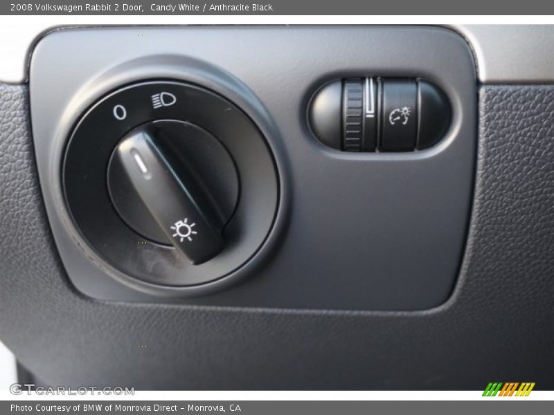 Candy White / Anthracite Black 2008 Volkswagen Rabbit 2 Door