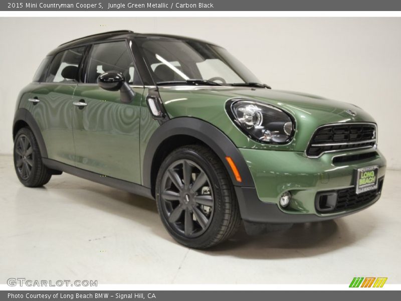 Jungle Green Metallic / Carbon Black 2015 Mini Countryman Cooper S
