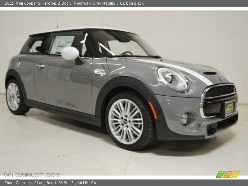 Moonwalk Gray Metallic / Carbon Black 2015 Mini Cooper S Hardtop 2 Door