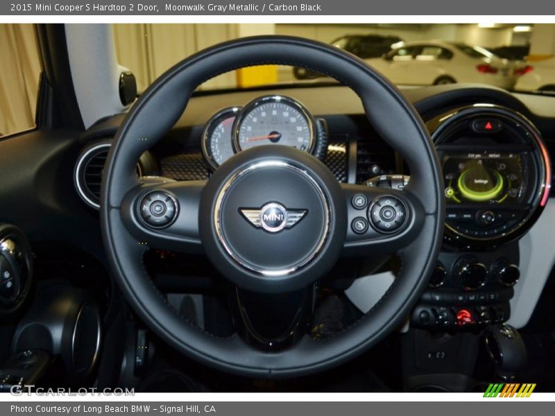Moonwalk Gray Metallic / Carbon Black 2015 Mini Cooper S Hardtop 2 Door