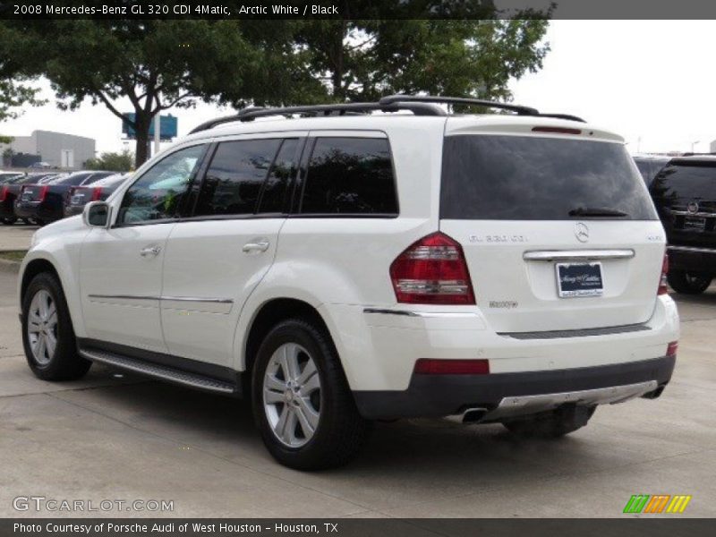 Arctic White / Black 2008 Mercedes-Benz GL 320 CDI 4Matic