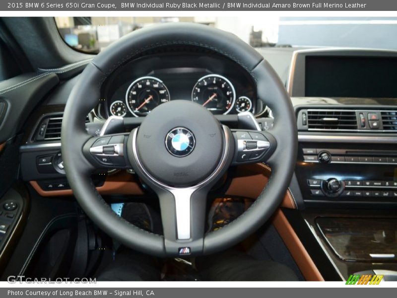  2015 6 Series 650i Gran Coupe Steering Wheel