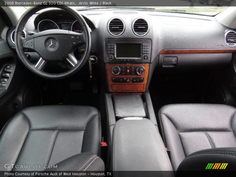 Arctic White / Black 2008 Mercedes-Benz GL 320 CDI 4Matic