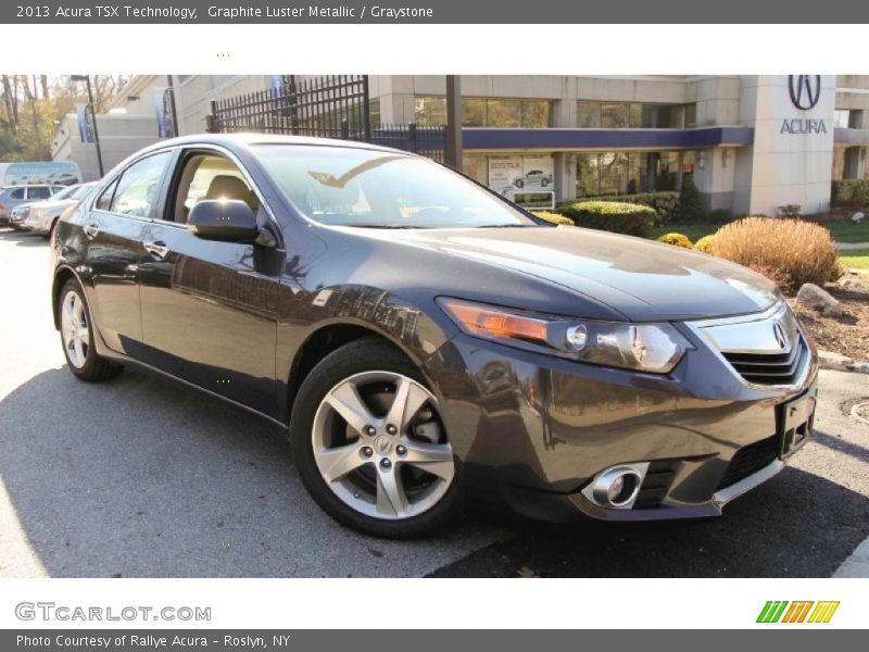 Graphite Luster Metallic / Graystone 2013 Acura TSX Technology
