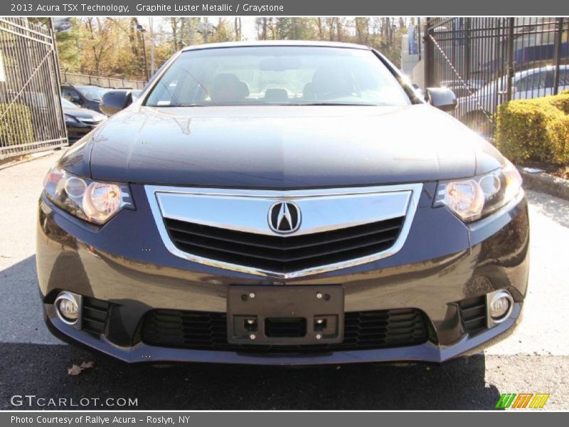 Graphite Luster Metallic / Graystone 2013 Acura TSX Technology