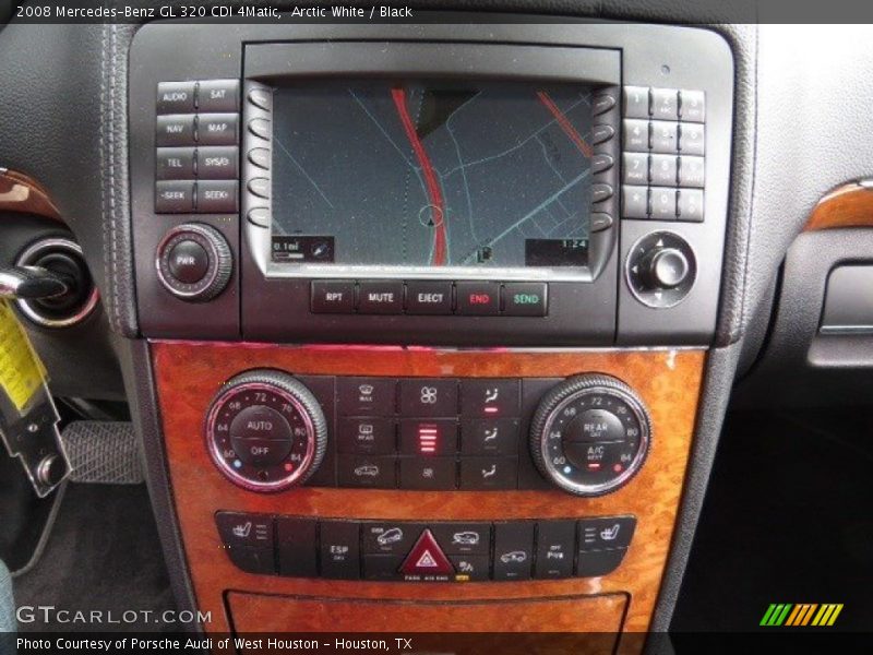 Arctic White / Black 2008 Mercedes-Benz GL 320 CDI 4Matic