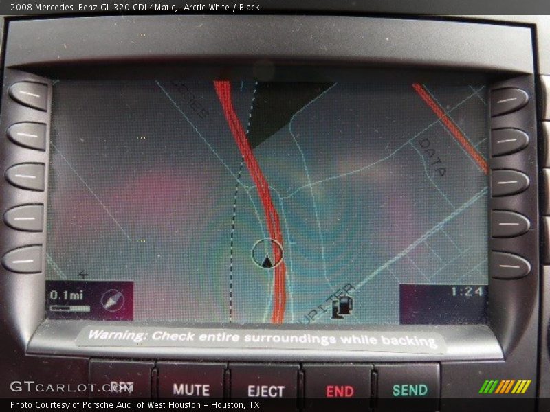 Arctic White / Black 2008 Mercedes-Benz GL 320 CDI 4Matic