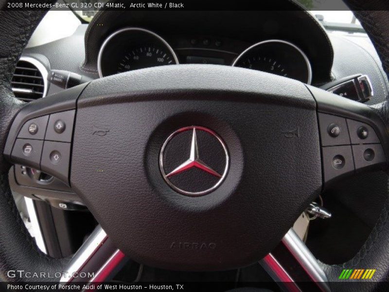Arctic White / Black 2008 Mercedes-Benz GL 320 CDI 4Matic