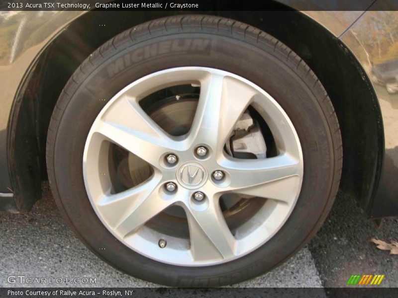 Graphite Luster Metallic / Graystone 2013 Acura TSX Technology