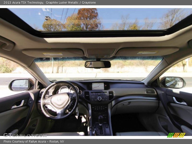 Graphite Luster Metallic / Graystone 2013 Acura TSX Technology