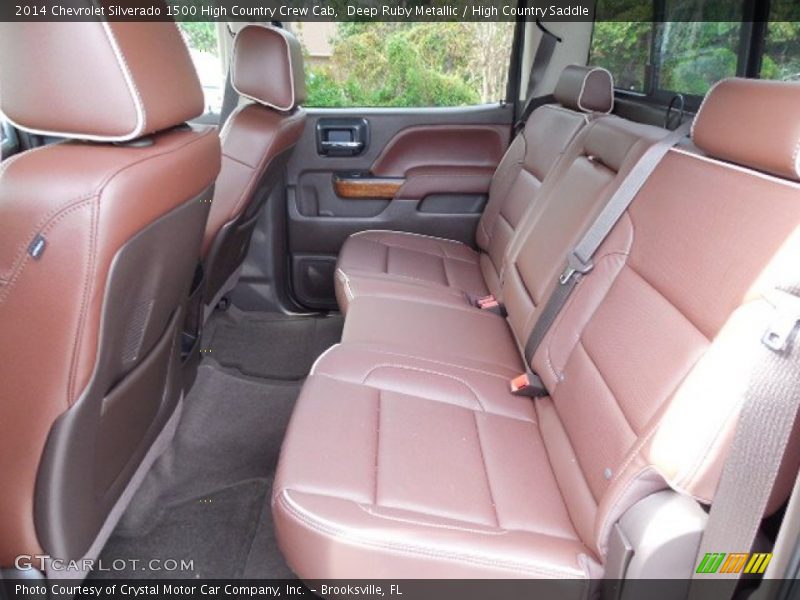 Deep Ruby Metallic / High Country Saddle 2014 Chevrolet Silverado 1500 High Country Crew Cab