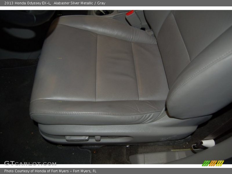 Alabaster Silver Metallic / Gray 2013 Honda Odyssey EX-L