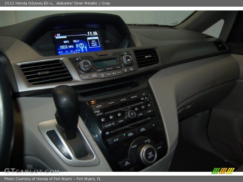 Alabaster Silver Metallic / Gray 2013 Honda Odyssey EX-L