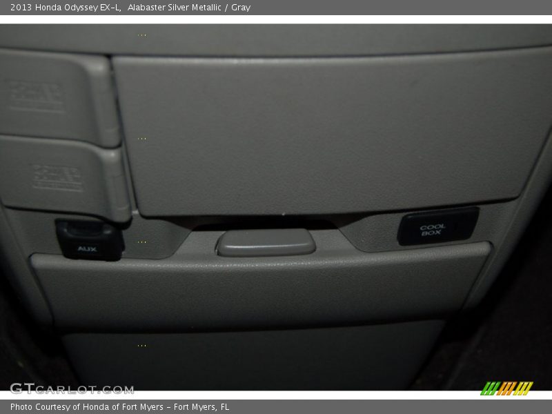 Alabaster Silver Metallic / Gray 2013 Honda Odyssey EX-L