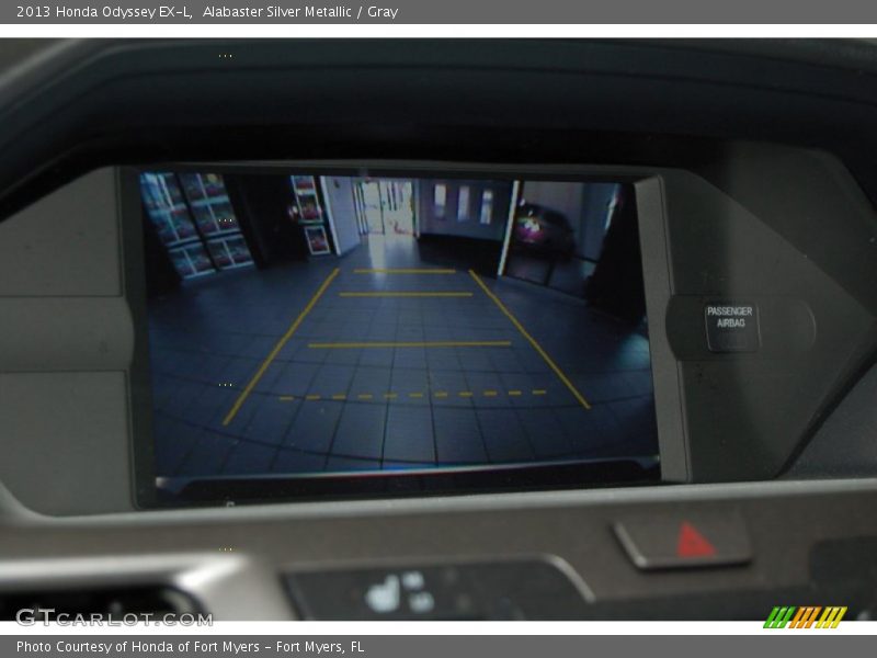 Alabaster Silver Metallic / Gray 2013 Honda Odyssey EX-L