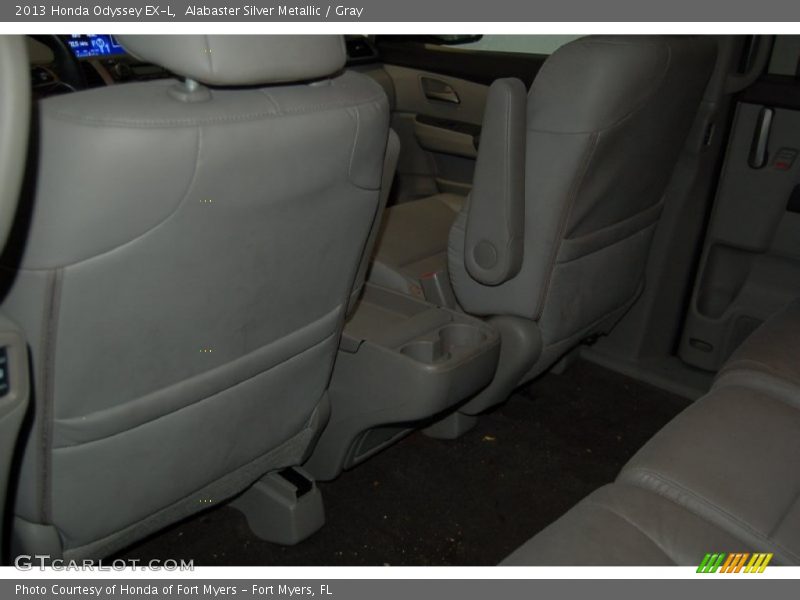 Alabaster Silver Metallic / Gray 2013 Honda Odyssey EX-L