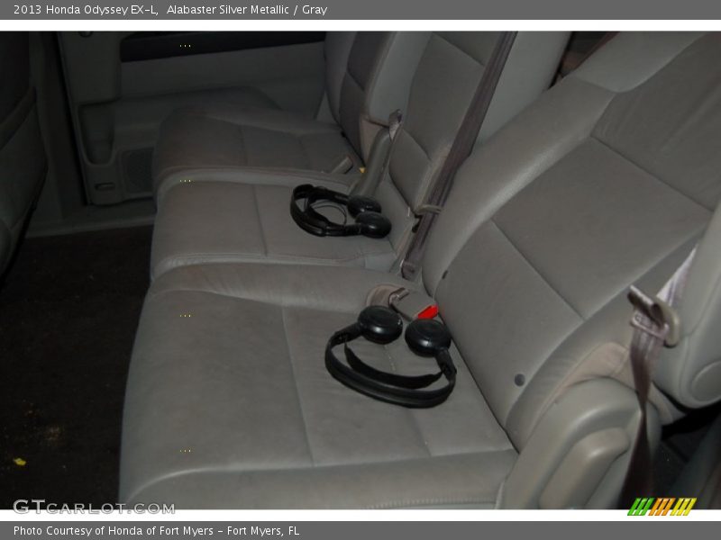 Alabaster Silver Metallic / Gray 2013 Honda Odyssey EX-L