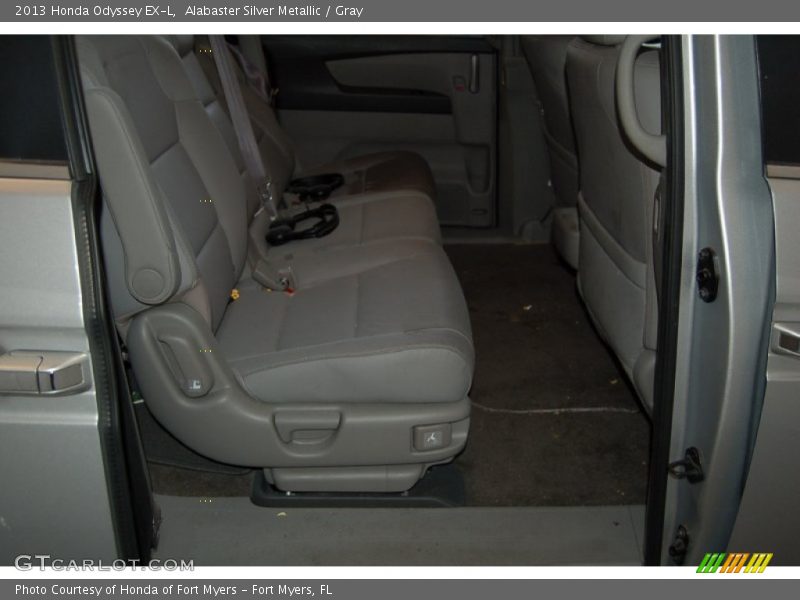 Alabaster Silver Metallic / Gray 2013 Honda Odyssey EX-L