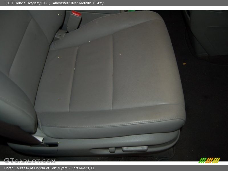 Alabaster Silver Metallic / Gray 2013 Honda Odyssey EX-L