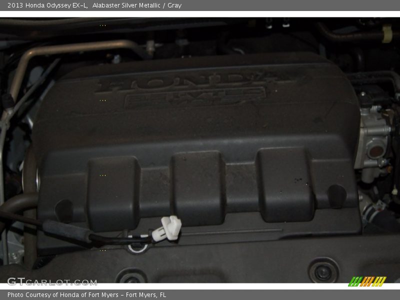 Alabaster Silver Metallic / Gray 2013 Honda Odyssey EX-L