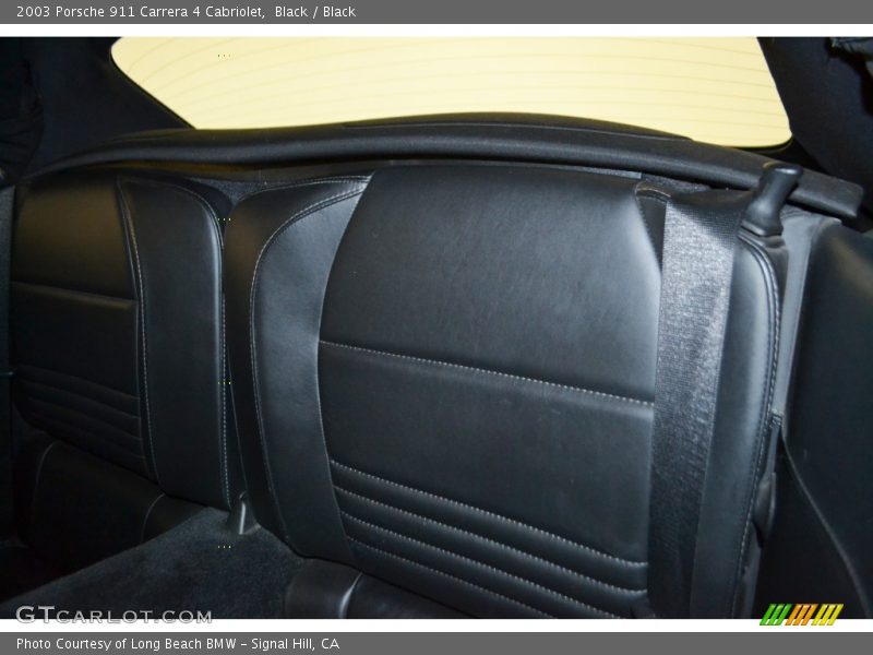 Black / Black 2003 Porsche 911 Carrera 4 Cabriolet