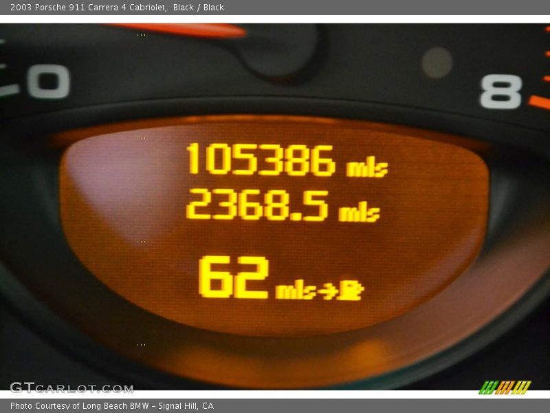 Black / Black 2003 Porsche 911 Carrera 4 Cabriolet