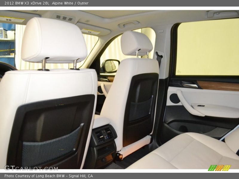 Alpine White / Oyster 2012 BMW X3 xDrive 28i