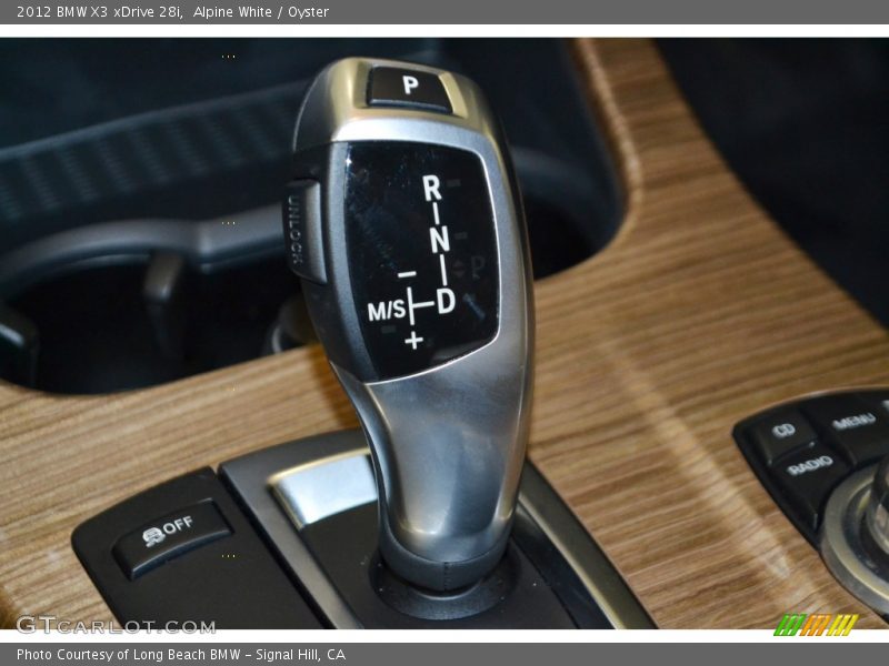 Alpine White / Oyster 2012 BMW X3 xDrive 28i