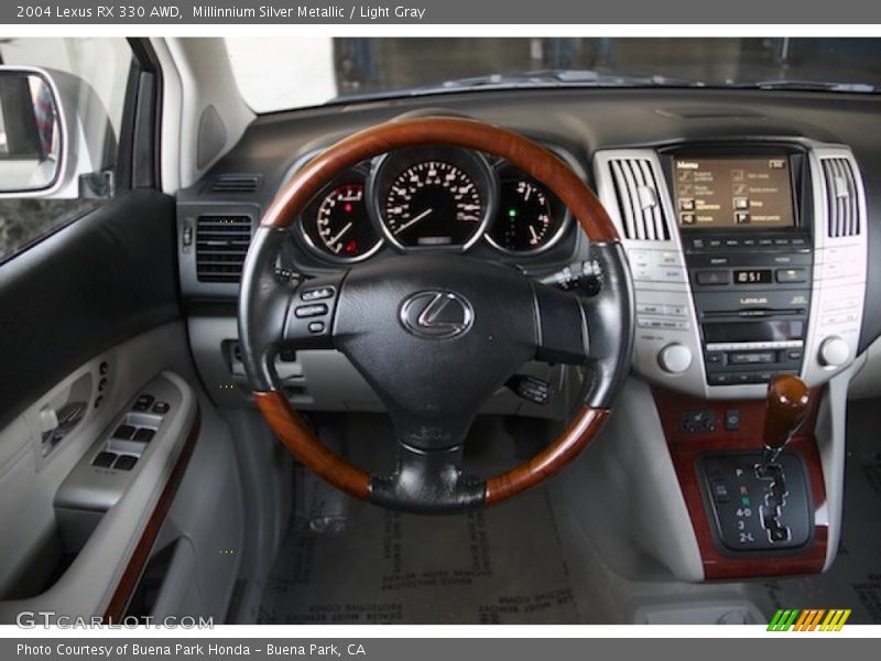 Millinnium Silver Metallic / Light Gray 2004 Lexus RX 330 AWD