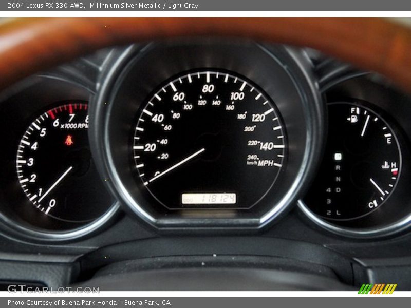 Millinnium Silver Metallic / Light Gray 2004 Lexus RX 330 AWD
