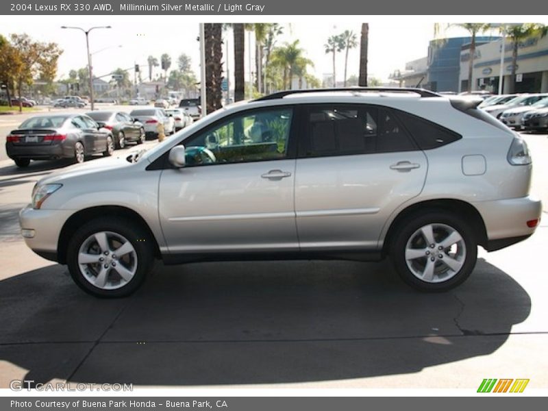 Millinnium Silver Metallic / Light Gray 2004 Lexus RX 330 AWD
