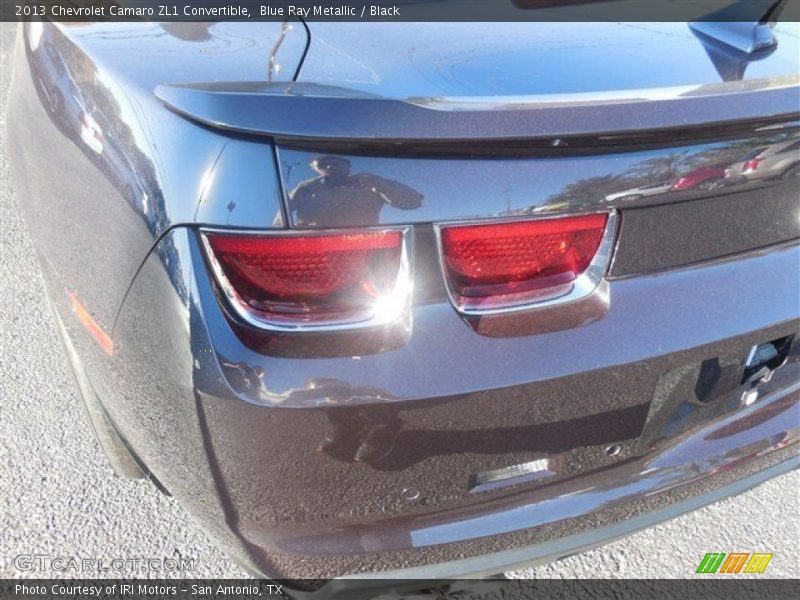 Blue Ray Metallic / Black 2013 Chevrolet Camaro ZL1 Convertible