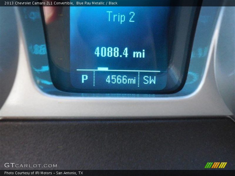 Blue Ray Metallic / Black 2013 Chevrolet Camaro ZL1 Convertible
