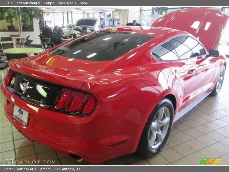 Race Red / Ebony 2015 Ford Mustang V6 Coupe