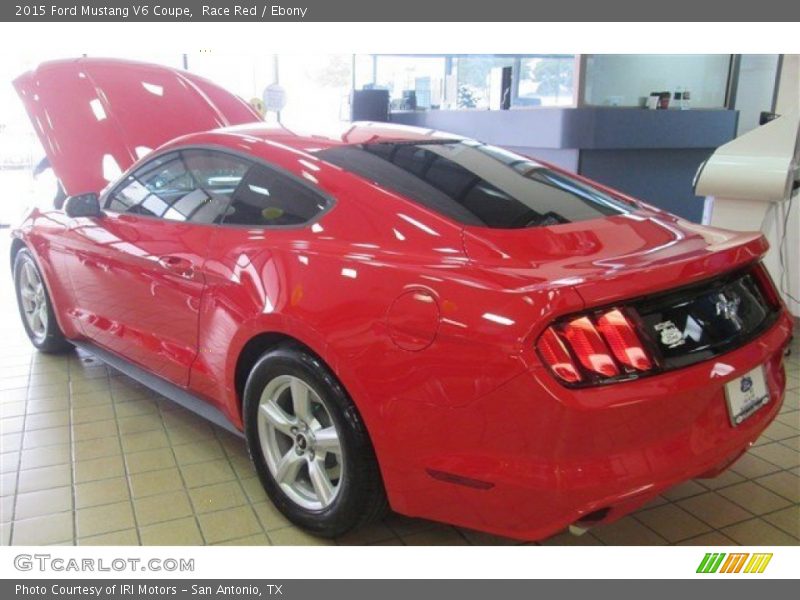 Race Red / Ebony 2015 Ford Mustang V6 Coupe