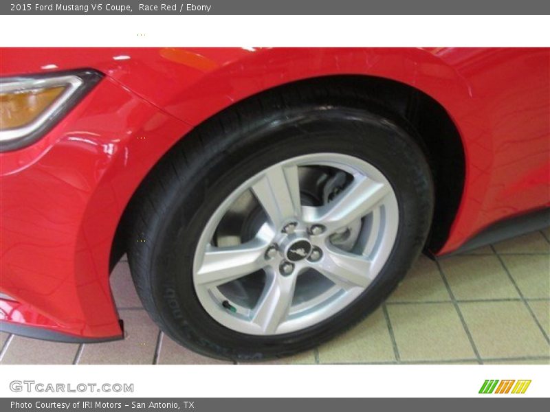 Race Red / Ebony 2015 Ford Mustang V6 Coupe