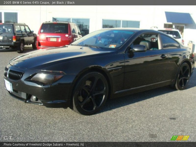 Jet Black / Black 2005 BMW 6 Series 645i Coupe