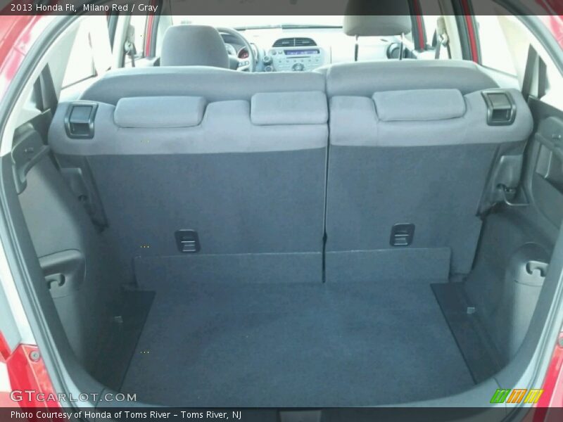 Milano Red / Gray 2013 Honda Fit