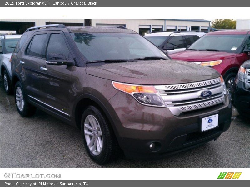 Caribou / Charcoal Black 2015 Ford Explorer XLT