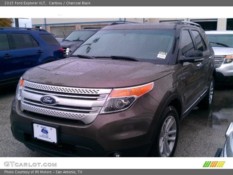 Caribou / Charcoal Black 2015 Ford Explorer XLT