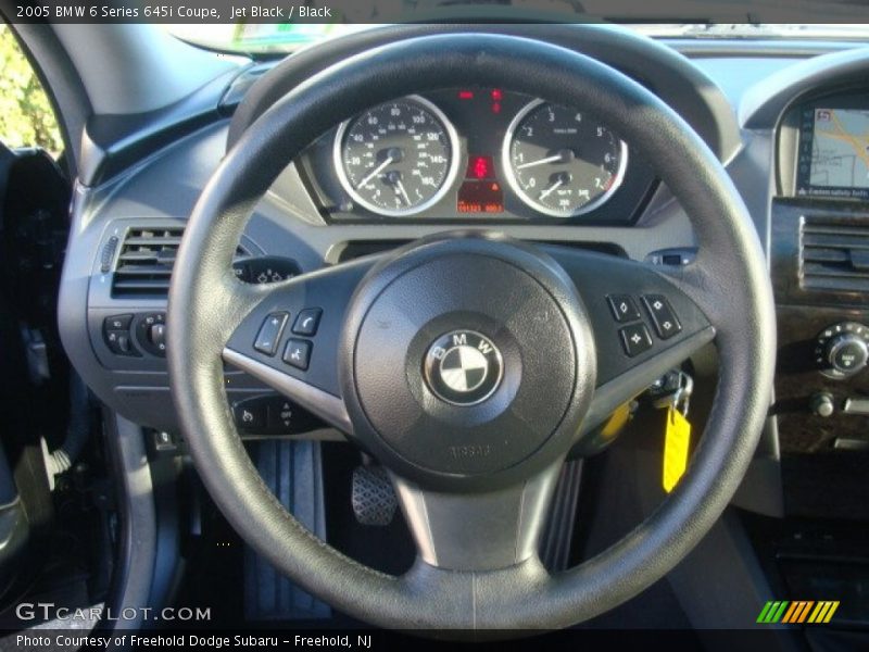 Jet Black / Black 2005 BMW 6 Series 645i Coupe