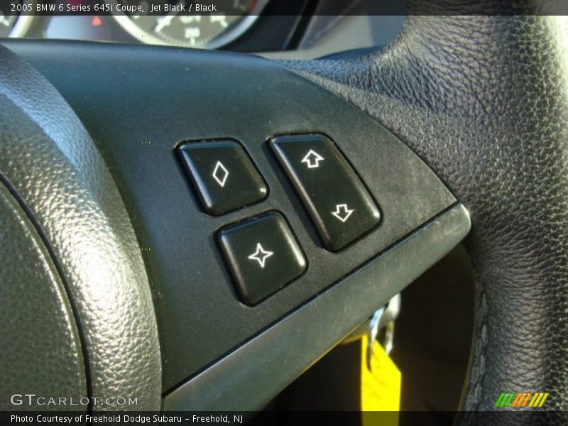 Jet Black / Black 2005 BMW 6 Series 645i Coupe