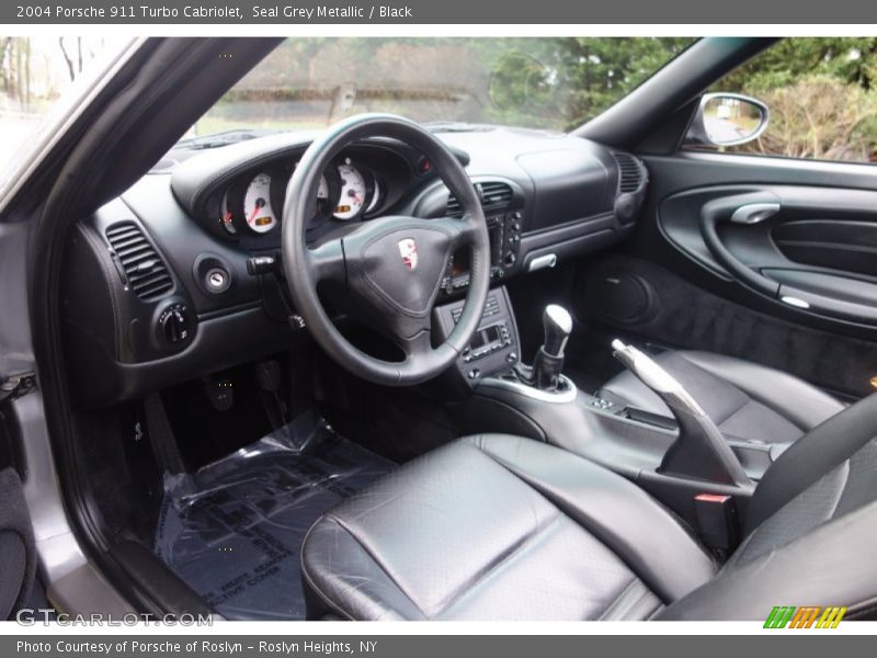  2004 911 Turbo Cabriolet Black Interior