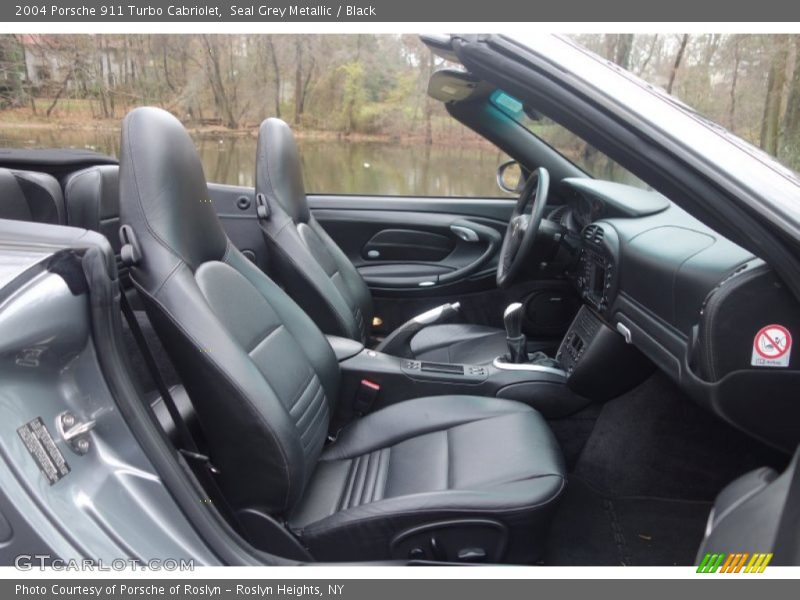 Front Seat of 2004 911 Turbo Cabriolet