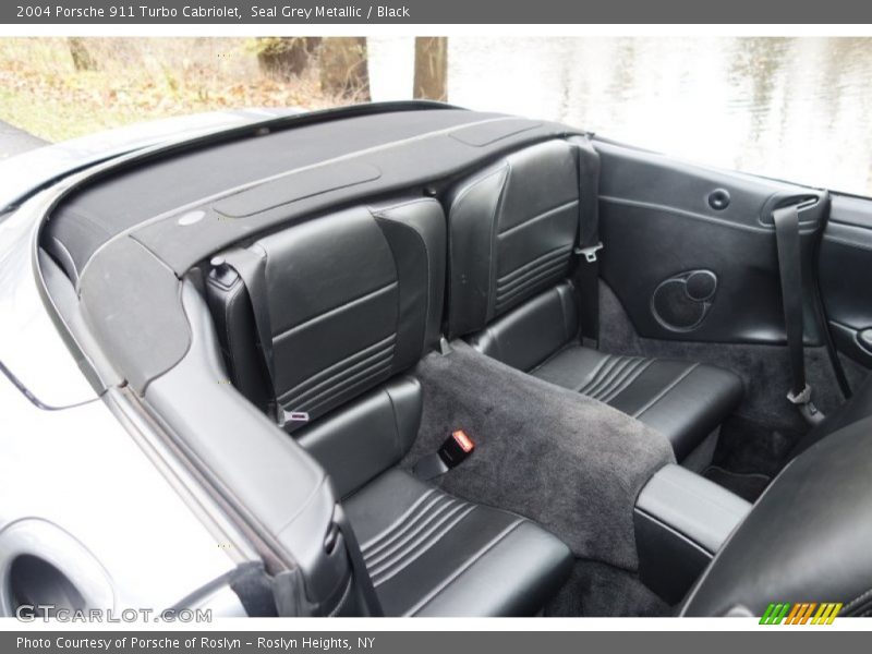 Rear Seat of 2004 911 Turbo Cabriolet