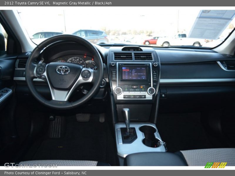 Magnetic Gray Metallic / Black/Ash 2012 Toyota Camry SE V6